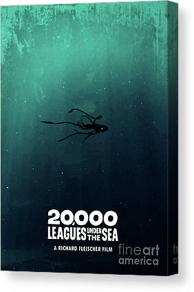 20000 Leagues Under The Sea Canvas Prints