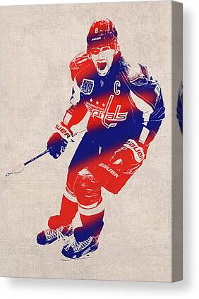 Ovechkin Mixed Media Canvas Prints