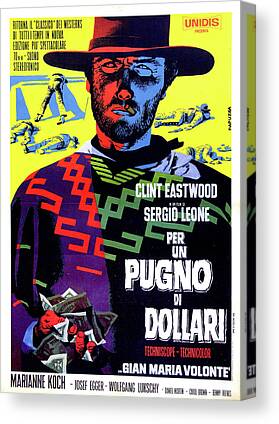 Fistful Of Dollars Canvas Prints