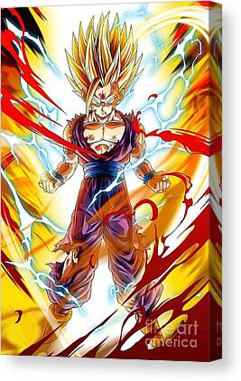 Son Goku Super Sayajin, an art print by Inga Lauskan - INPRNT