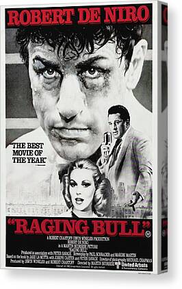 Raging Bull Movie Canvas Prints