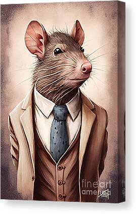Rat Novelty Canvas Prints for Sale