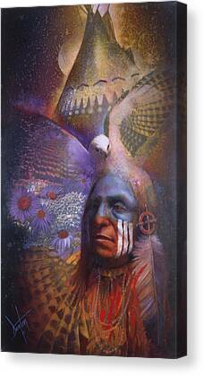 Native American Teepee Canvas Prints | Fine Art America