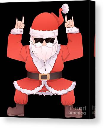 Ho Ho Ho Christmas Xmas Winter Holidays Santa Claus Hat by Thomas Larch