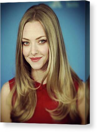 Amanda Seyfried Canvas Prints for Sale