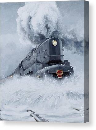Trains Canvas Prints for Sale
