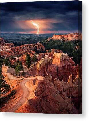 Bryce Canyon National Park Canvas Prints for Sale