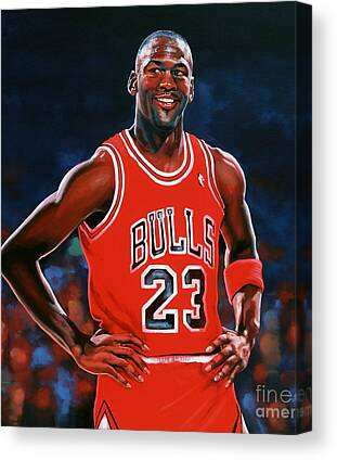Michael Jordan Canvas Prints for Sale