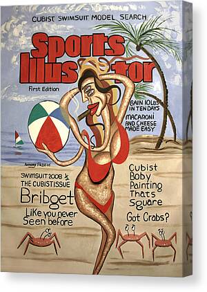 Sports Illustrator Swimsuit Edition Canvas Prints