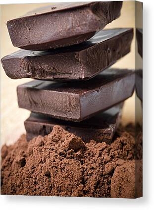 Chocolate (still Life) Canvas Prints for Sale