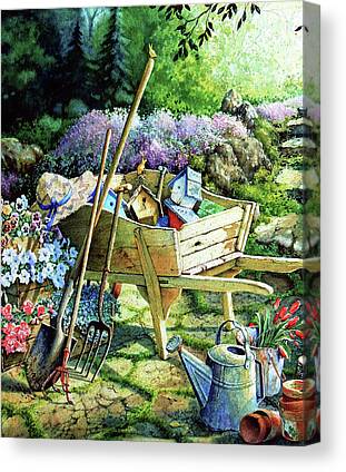 Gardens Canvas Prints for Sale