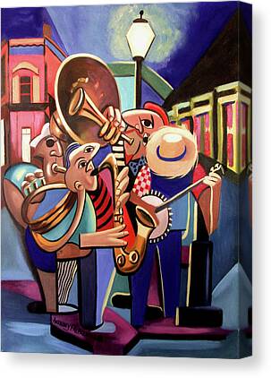 New Orleans Paintings Canvas Prints
