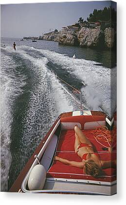 Motorboat Canvas Prints