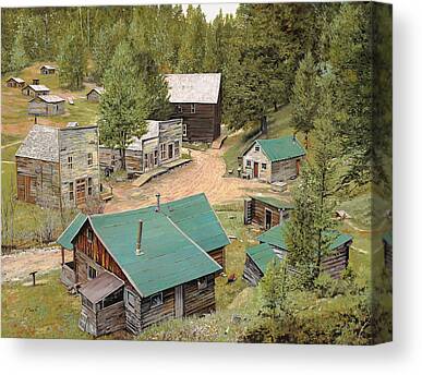 Old Gold Mine Canvas Prints