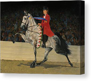 Tennessee Walking Horse Canvas Prints