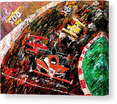 Marco Andretti Paintings Canvas Prints