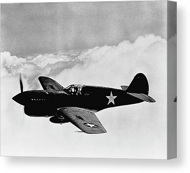 American War-planes Canvas Prints