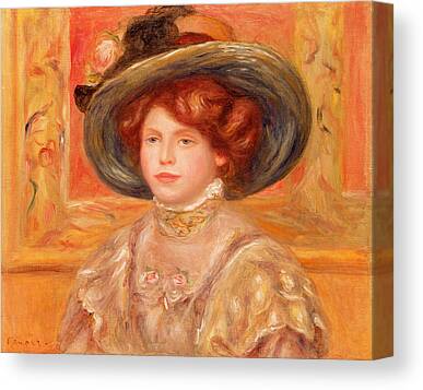 Pierre Auguste Renoir-Portrait de Femme Nues Vintage fine art print