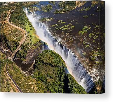 Victoria Falls Canvas Prints