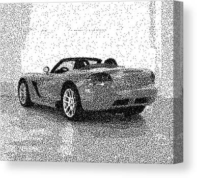 Limited Edition Classic Car Print Poster by Steve Dunn Dodge Viper GTS Coupe 