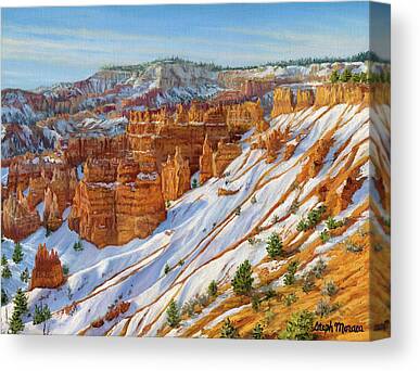Red Rocks Amphitheater Paintings Canvas Prints