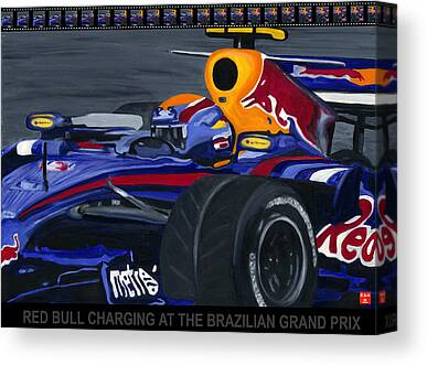 Red Bull Formula 1 Canvas Prints Wall Art Fine Art America