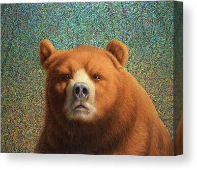 Grizzly Canvas Prints