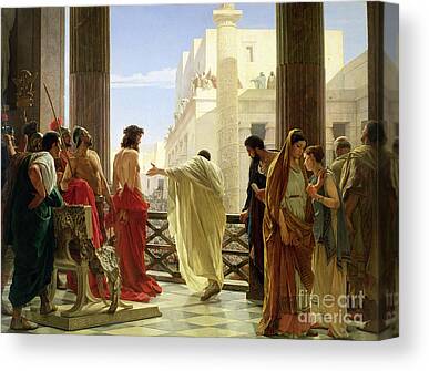 Pilate Paintings Canvas Prints
