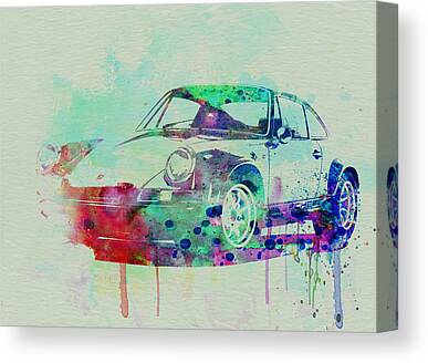 Original Porsche 911 Canvas Prints