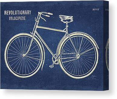 Velocipede Paintings Canvas Prints