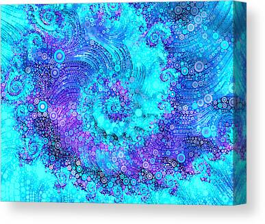 Algorithmic Abstract Abstract Canvas Prints