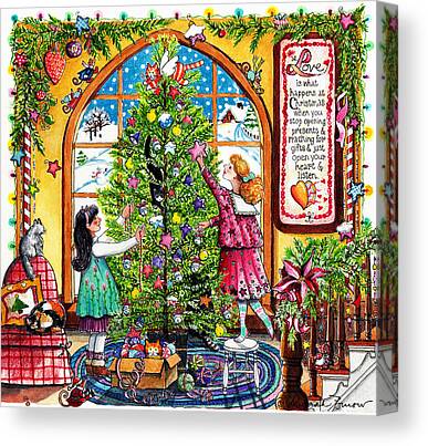 Real Meaning Of Christmas Canvas Prints