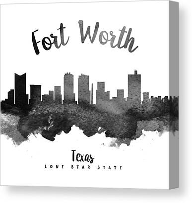 Texas Cities Canvas Prints