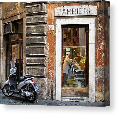 Scooter Canvas Prints