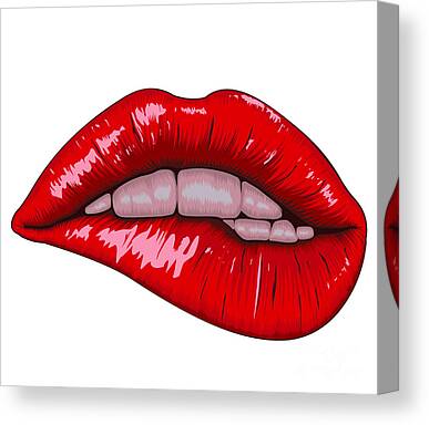 Red Lips Bite Lip Stock Illustrations  643 Red Lips Bite Lip Stock  Illustrations Vectors  Clipart  Dreamstime