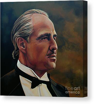 The Godfather Paintings Canvas Prints