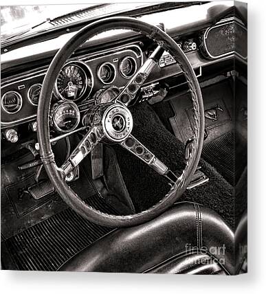 1965 Ford Mustang Canvas Prints