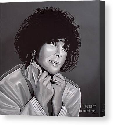 Elizabeth Taylor Canvas Prints