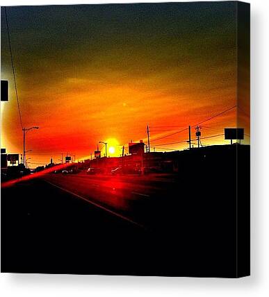 Prairie Sunsets Canvas Prints