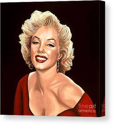 Celebrity Pop Art Potraits Marilyn Monroe Canvas Prints