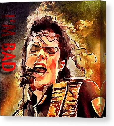 Michael Jackson Canvas Wall Art Picture Print 76x50cm 