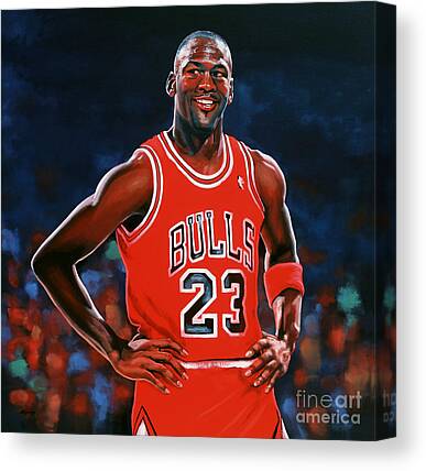 Michael Jordan Canvas Prints