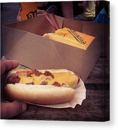 Nathan's Hot Dogs Canvas Prints