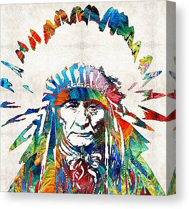Peace Pipe Canvas Prints