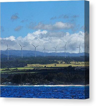 Wind Farms Canvas Prints