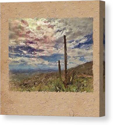 Painted Desert Canvas Prints