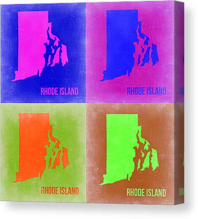 Designs Similar to Rhode Island Pop Art Map 2