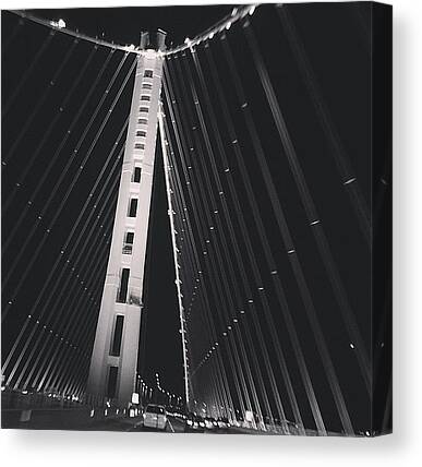 San Francisco-oakland Bay Bridge Canvas Prints