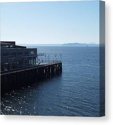 Seattle Waterfront Canvas Prints