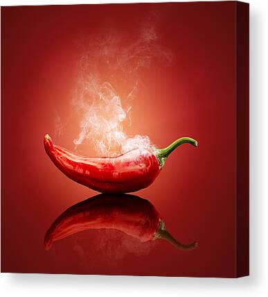 Red Hot Canvas Prints